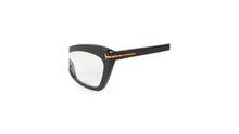 Load image into Gallery viewer, Tom Ford 55MM Blue Block Cat Eye Glasses
