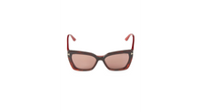 Load image into Gallery viewer, Tom Ford 53MM Fuso Blue Block Square Convertible Clip Sunglasses