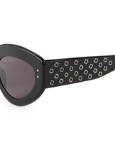 Load image into Gallery viewer, Alaïa 51MM Embellished Cat Eye Sunglasses
