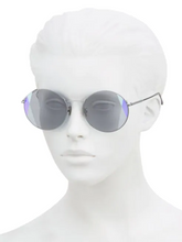 Load image into Gallery viewer, Bottega Veneta 57MM Round Intrecciato Motif Sunglasses