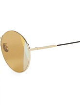 Load image into Gallery viewer, Bottega Veneta 57MM Round Intrecciato Motif Sunglasses