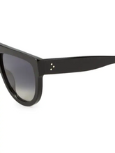 Load image into Gallery viewer, CELINE 58MM Flat-Top Round Shield Sunglasses