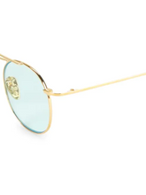 Load image into Gallery viewer, Cutler and Gross 47MM Round Goldtone Sunglasses
