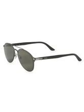 Load image into Gallery viewer, Cartier 56MM Matte Aviator Sunglasses
