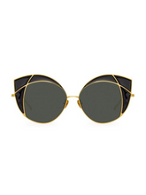 Load image into Gallery viewer, Linda Farrow 856 C1 Cat Eye Sunglasses
