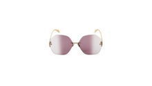 Load image into Gallery viewer, Alexander McQueen 64MM Rimless Sunglasses
