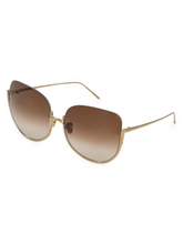 Load image into Gallery viewer, Linda Farrow 847 C6 Kennedy Oversized Sunglasses
