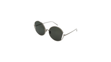 Load image into Gallery viewer, Linda Farrow 851 C5 Round Cut-Out Sunglasses
