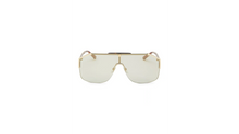 Load image into Gallery viewer, Gucci 99MM Man Blonde Shield Sunglasses
