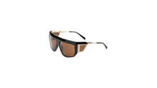 Load image into Gallery viewer, Balmain 62MM Aviator Shield Sunglasses
