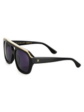 Load image into Gallery viewer, Dax Gabler Oversized Aviator Sunglasses
