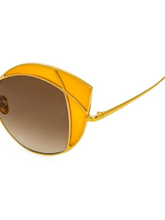 Load image into Gallery viewer, Linda Farrow 856 C3 Cat Eye Sunglasses
