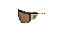 Load image into Gallery viewer, Balmain 62MM Aviator Shield Sunglasses
