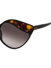 Load image into Gallery viewer, Linda Farrow 871 C3 Tortoise Shell Cat Eye Sunglasses
