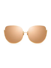 Load image into Gallery viewer, Linda Farrow 847 C3 Kennedy Oversized Sunglasses
