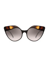 Load image into Gallery viewer, Linda Farrow 871 C3 Tortoise Shell Cat Eye Sunglasses
