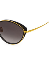 Load image into Gallery viewer, Linda Farrow 912 C1 Cat Eye Sunglasses
