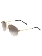 Load image into Gallery viewer, Cartier 61MM Aviator Sunglasses
