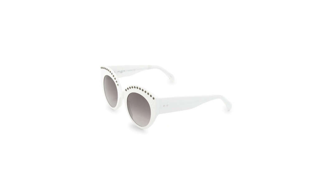 Alaïa 52MM Round Sunglasses