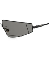 Load image into Gallery viewer, Fendi 61MM Futuristic Triangle Wire Frame Sunglasses

