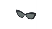 Load image into Gallery viewer, Tom Ford 55MM Blue Block Cat Eye Glasses
