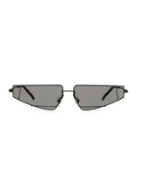 Load image into Gallery viewer, Fendi 61MM Futuristic Triangle Wire Frame Sunglasses
