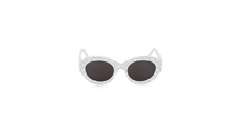 Load image into Gallery viewer, Alaïa 52MM Oval Studded Sunglasses
