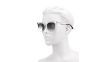 Load image into Gallery viewer, Fendi 54MM Metal Cat Eye Sunglasses
