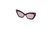 Load image into Gallery viewer, Tom Ford 55MM Blue Block Cat Eye Glasses
