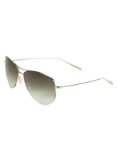 Load image into Gallery viewer, Oliver Peoples Strummer 63MM Aviator Sunglasses
