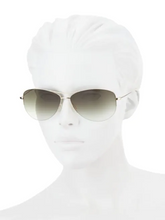 Load image into Gallery viewer, Oliver Peoples Strummer 63MM Aviator Sunglasses
