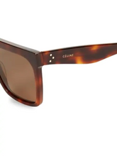 Load image into Gallery viewer, CELINE CL40055I 55MM Polarized Square Sunglasses
