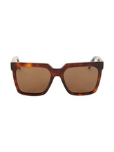 Load image into Gallery viewer, CELINE CL40055I 55MM Polarized Square Sunglasses
