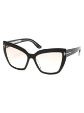 Load image into Gallery viewer, Tom Ford 58MM Made in Japan Cat Eye Sunglasses
