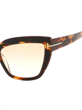 Load image into Gallery viewer, Tom Ford 58MM Made in Japan Cat Eye Sunglasses
