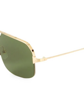 Load image into Gallery viewer, Cartier 59MM Goldtone Aviator Sunglasses
