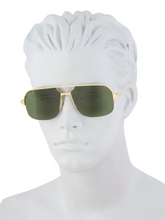 Load image into Gallery viewer, Cartier 59MM Goldtone Aviator Sunglasses
