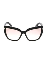 Load image into Gallery viewer, Tom Ford 58MM Made in Japan Cat Eye Sunglasses
