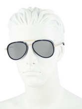 Load image into Gallery viewer, Cutler and Gross 58MM Two-Tone Aviator Sunglasses
