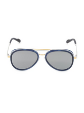 Load image into Gallery viewer, Cutler and Gross 58MM Two-Tone Aviator Sunglasses
