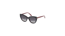 Load image into Gallery viewer, Tom Ford 53MM Fuso Blue Block Square Convertible Clip Sunglasses

