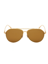 Load image into Gallery viewer, Tom Ford Cyrus 62MM Aviator Sunglasses
