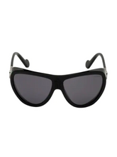 Load image into Gallery viewer, Moncler 61MM Acetate Shield Sunglasses

