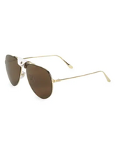 Load image into Gallery viewer, Cartier 62MM Round Metal Sunglasses
