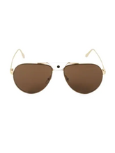 Load image into Gallery viewer, Cartier 62MM Round Metal Sunglasses
