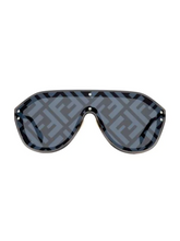 Load image into Gallery viewer, Fendi 99MM Logo Fashion Shield Sunglasses
