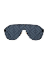 Load image into Gallery viewer, Fendi 99MM Logo Fashion Shield Sunglasses

