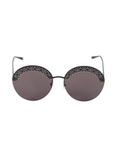 Load image into Gallery viewer, Alaïa 61MM Embellished Round Sunglasses
