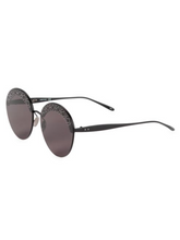 Load image into Gallery viewer, Alaïa 61MM Embellished Round Sunglasses
