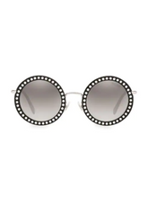 Load image into Gallery viewer, Miu Miu 48MM Round Sunglasses
